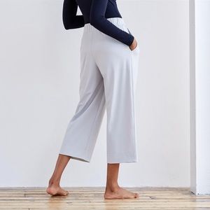 ADAY high waist Wide Leg Pant Small